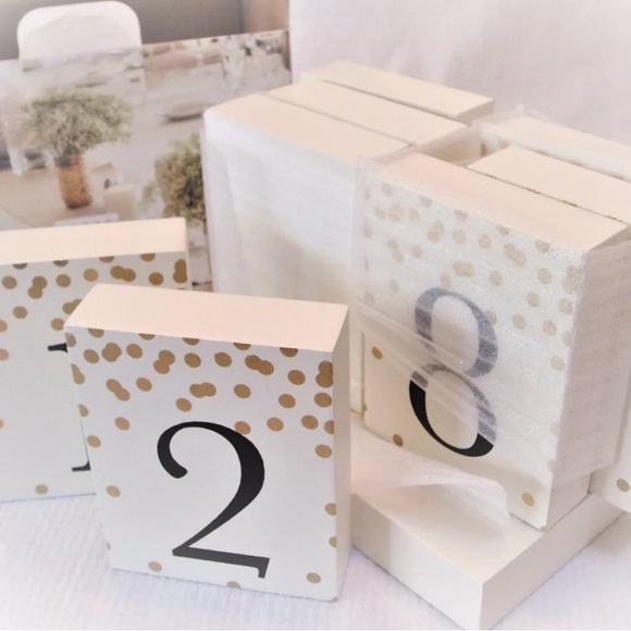 Wooden Table Numbers - Picture 5 of 6